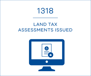 1318 land tax assessments issued